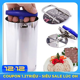 Khuôn Làm Giò Thủ Chả Lụa Inox Không Gỉ Sáng Bóng 3 Kích Cỡ Lựa Chọn