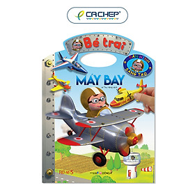 Sách Bé Trai Dán Hình - Máy Bay