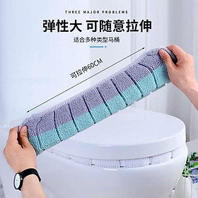 Mua Lót Bồn Cầu Co Giãn Siêu Tiện Dụng Ấm Áp Dễ Dàng Vệ Sinh Nhanh Khô