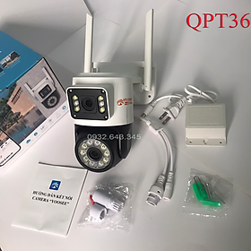 Camera yoosee wifi 2 mắt siêu nét - xem 2 màn hình cùng lúc - hàng chính hãng