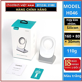  Giá đỡ điện thoại hỗ trợ gắn đế sạc Mag- safe cho Iphone Choetech H046 (Hàng chính hãng)