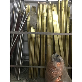 Mua Cọc tiếp địa bằng Đồng vàng D16 có kèm ốc xiết