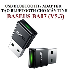 Mua Adapter tạo Bluetooth cho máy tính / usb bluetooth V5.3 Baseus BA07 _ Hàng chính hãng