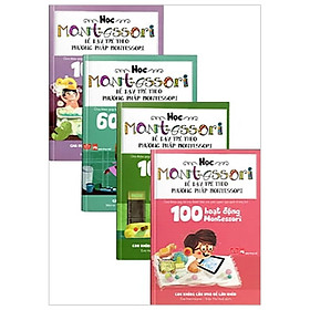 [Download Sách] Combo Học Montessori Để Dạy Trẻ Theo Phương Pháp Montessori (Bộ 4 Cuốn)