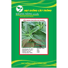 Hạt giống rau dền xanh cao sản ( lá nhọn ) KNS3248 - Gói 20gram