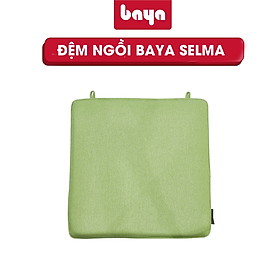 Mua Đệm Ngồi Bệt Nệm Lót Ghế Hình Vuông BAYA Selma 3 Màu Chất Liệu Vải Tổng Hợp Có Thể Giặt Tay  Giặt Máy Kích Thước 40x40x3cm Nhỏ Gọn
