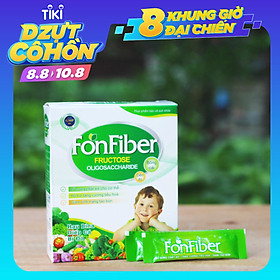 Viên Uống hỗ trợ trị táo bón cho bà bầu và trẻ nhỏ, bổ sung chất xơ cho cơ thể, hỗ trợ tăng cường tiêu hóa Fon Fiber - Hàng chính hãng