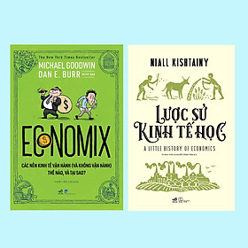 Combo Economix - Lược sử kinh tế học Michael Goodwin - Niall Kishtainy -