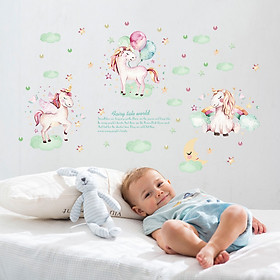 Decal Ngựa hồng SK7163