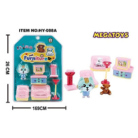 Đồ Chơi Cho Bé Gái - Mô Hình Phòng Khách HY-088A