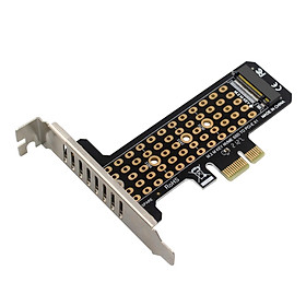 M.2 SSD to PCIe x1 Adapter Riser Card LED Indicator x1 x4 x8 x16 Interface