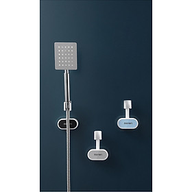 Mua Giá treo vòi hoa sen OENON   giá móc treo vòi sen vòi xịt vệ sinh có miếng dán tường chịu lực siêu chắc xoay 180 độ (giao màu ngẫu nhiên)