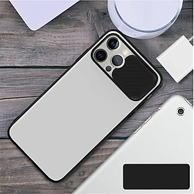 Ốp lưng kéo nắp cao cấp dành cho iPhone 13 / 13 Pro / 13 Pro Max / 13 Mini - Hàng chính hãng - Màu đen - iPhone 13 Pro