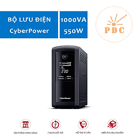 Bộ lưu điện UPS CyberPower VALUE Pro VP1000ELCD - 1000VA/550W - Tích hợp điều khiển Nas, Màn hình hiển thị LCD, dòng sản phẩm cao cấp - Hàng Chính Hãng