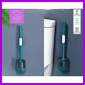 Mua  KOSUYTU  Chổi Cọ Toilet Gắn Tường  Có Bình Chứa Tự Động Nhả Xà Phòng Tiện Dụng - Bàn Chải Chà Rửa Nhà Vệ Sinh  Nhà Tắm - Hàng Chất Lượng KST
