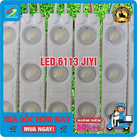 Mua Led hắt 3 bóng mắt lồi 6113 hãng JIYI chống nước dây 20 thanh (60 bóng)