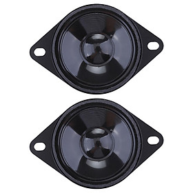 2x 2 Inch Car Audio  3 Way Speakers 5W 4Ohm Replacement Repair
