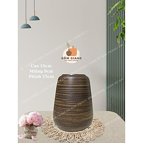 Mua Bình hoa men mộc gốm sứ Bát Tràng