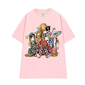 Cao cấp - Áo thun tay lỡ unisex áo phông nam nữ oversize in Once Piece manga vui nhộn BND18