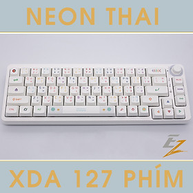 Mua Keycap Cho Bàn Phím Cơ Neon Thái 127 Phím