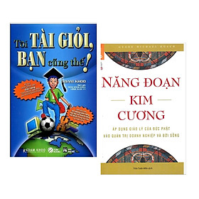 Hình ảnh Combo Sách Mang Đến Sự Thành Công: Tôi Tài Giỏi - Bạn Cũng Thế (Tái Bản 2019 ) + Năng Đoạn Kim Cương (Tái Bản 2018) (Sách Kinh Tế)