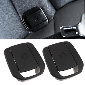 2x Universal Car Rear Child Seat Anchor, Safety Cover, Child Restraint Adjustment for E90 E91 E81 E87 F20