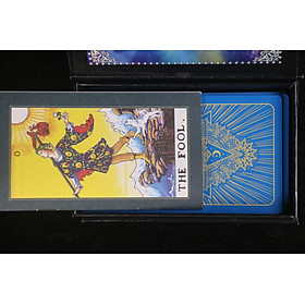 Bài  god foild tarot xanh dương