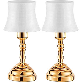 2 PCS LED thu nhỏ Đèn bàn làm việc Mini Light Doll Out