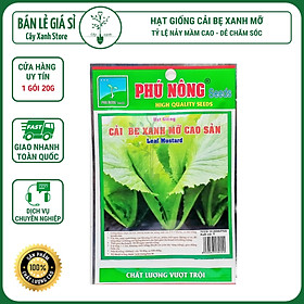 Mua Hạt Giống Cải Bẹ Xanh Mỡ Cao Sản Dễ Trồng  Năng Suất Cao Phú Nông - Shop Đất sạch  Phân Bón  Hữu Cơ  Xơ Dừa