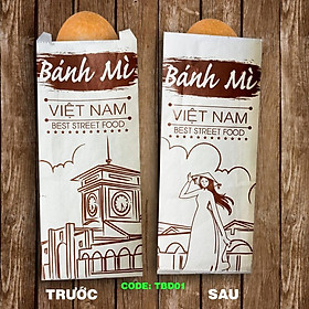 Mua Bao và túi bánh mì đẹp 2019 TBD01 - Thùng 1000 túi