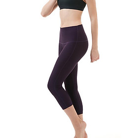 Quần Legging Lửng Nữ TSLA Capris Yoga pants - SIZE M-L