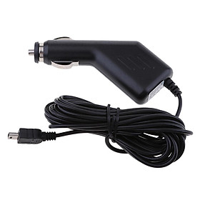 5V 1.5A Car Charger Adapter with Mini USB Cable  DVR Charging Accessory