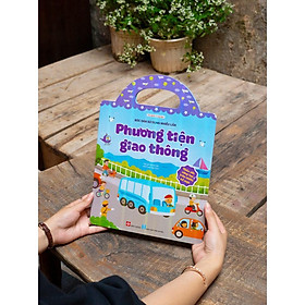 Sách Bóc Dán Sử Dụng Nhiều Lần (Thỏa Sức Sáng Tạo Trên Nhiều Bề Mặt) Cho Bé 3+ - Phương Tiện Giao Thông