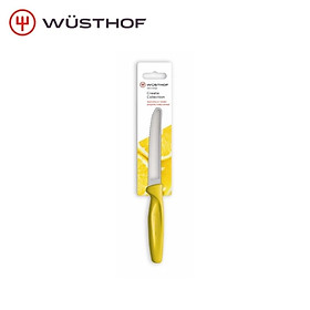 Dao Gọt Củ Quả WUSTHOF Lưỡi Răng Cưa 10cm Cán Nhựa Nhiều Màu - Sản Xuất Tại Solingen Đức