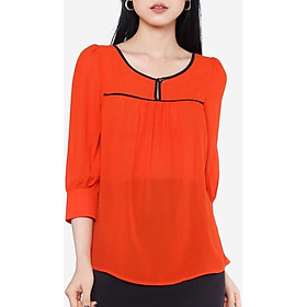 Áo kiểu tay ngắn nhún ngực The One Fashion ADD0211CA
