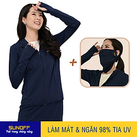 Áo Chống Nắng Nữ/Ngăn 98% TiaUV: SunCooling