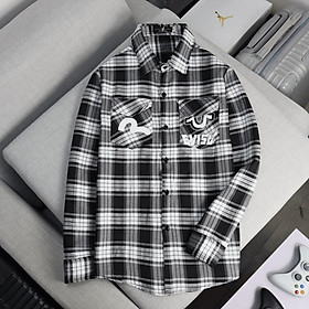ÁO SƠ MI CARO NAM DÀI TAY THỜI TRANG PHONG CÁCH HOT HIT - THỜI TRANG LUXURY ĐẲNG CẤP HOT TREND THỜI TRANG NAM 1986