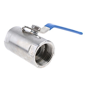 Van Bi Inox 1 '' NPT DN25 Cho Dầu Nước Chất Lỏng Không ăn Mòn