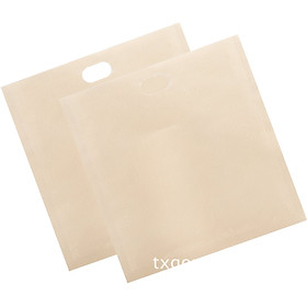 High Temperature Resistance Toaster Bag for Grilled Cheese Sandwiches Toast Bread Baking