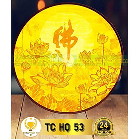 Mua Đèn thờ hào quang trúc chỉ in tròn_M4954
