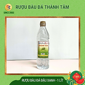 Đặc Sản Bình Định - Rượu Bàu Đá Thành Tâm Đậu Xanh 1 Lit - OCOP 3 Sao