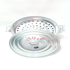 Mua BỘ XỬNG HẤP NHÔM SIZE 34CM TẶNG KÈM VĨ LÓT XÔI.