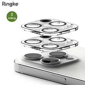[Combo 2] Dán cường lực full camera cho iPhone 15 Pro Max/15 Pro RINGKE Camera Full Cover Glass - Hàng Chính Hãng