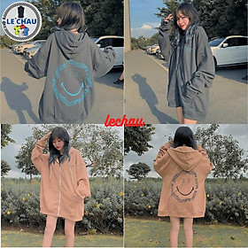 Áo khoác nỉ  nam nữ form rộng có dây kéo ulzzang unisex nhiều mẫu chất nỉ bông cao cấp giá rẻ đẹp, style HÀN