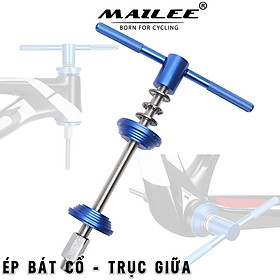 Dụng cụ tháo lắp bấm chén ép cổ xe đạp BB-2101, cho bát phốt, (Tool) ép cốt trục giữa trục đạp CNC  - Mai Lee