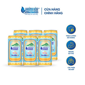 Lốc Nước Yến Sào Cao Cấp 3% - Khánh Hòa Nutrition - Lốc 6 Lon x  ML