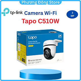 Camera WiFi TP-Link Tapo C510W An Ninh Quay/Quét 360 Độ, Chống Nước - Hàng Chính Hãng