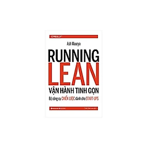 Hình ảnh Cuốn Sách Xây Dựng Thương Hiệu Cá Nhân : Running Learn - Vận Hành Tinh Gọn - Bộ Công Cụ Chiến Lược Dành Cho Start Up 