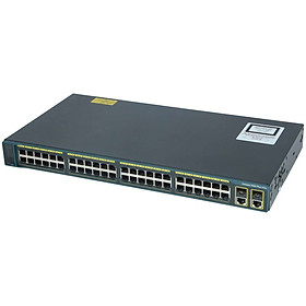 Hình ảnh Switch Cisco WS-C2960+48TC-L 48 Ports 10/100 + 2 T/SFP LAN Base - Hàng nhập khẩu