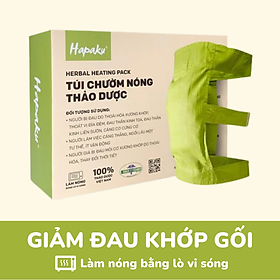 Túi chườm nóng thảo dược giảm đau bàn chân dùng lò vi sóng - Hapaku